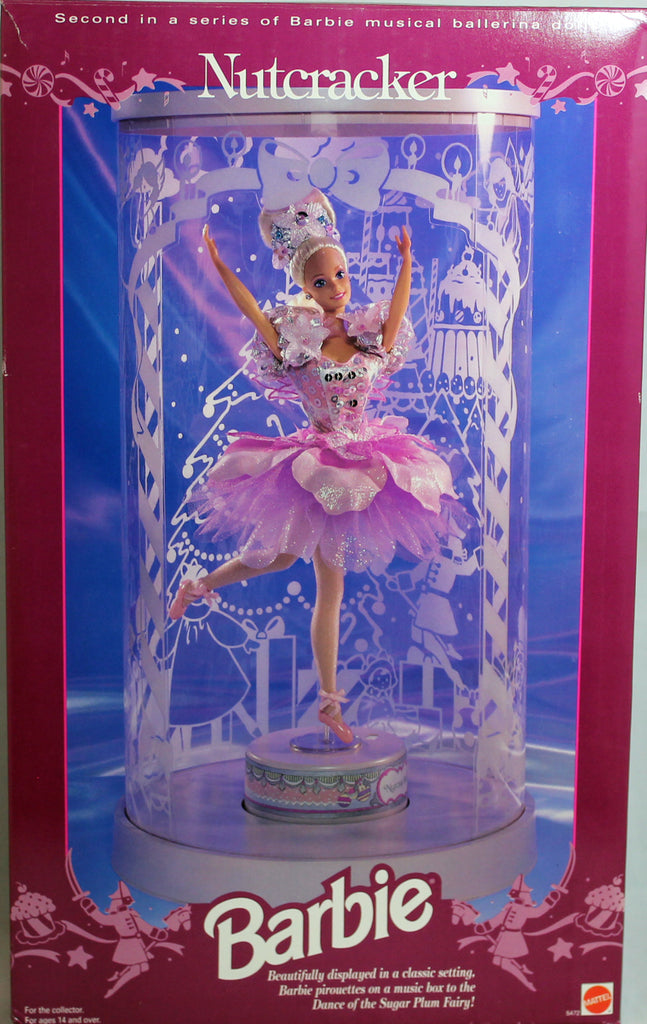 Barbie Peppermint Candy Cane Doll The Nutcracker Classic Ballet
