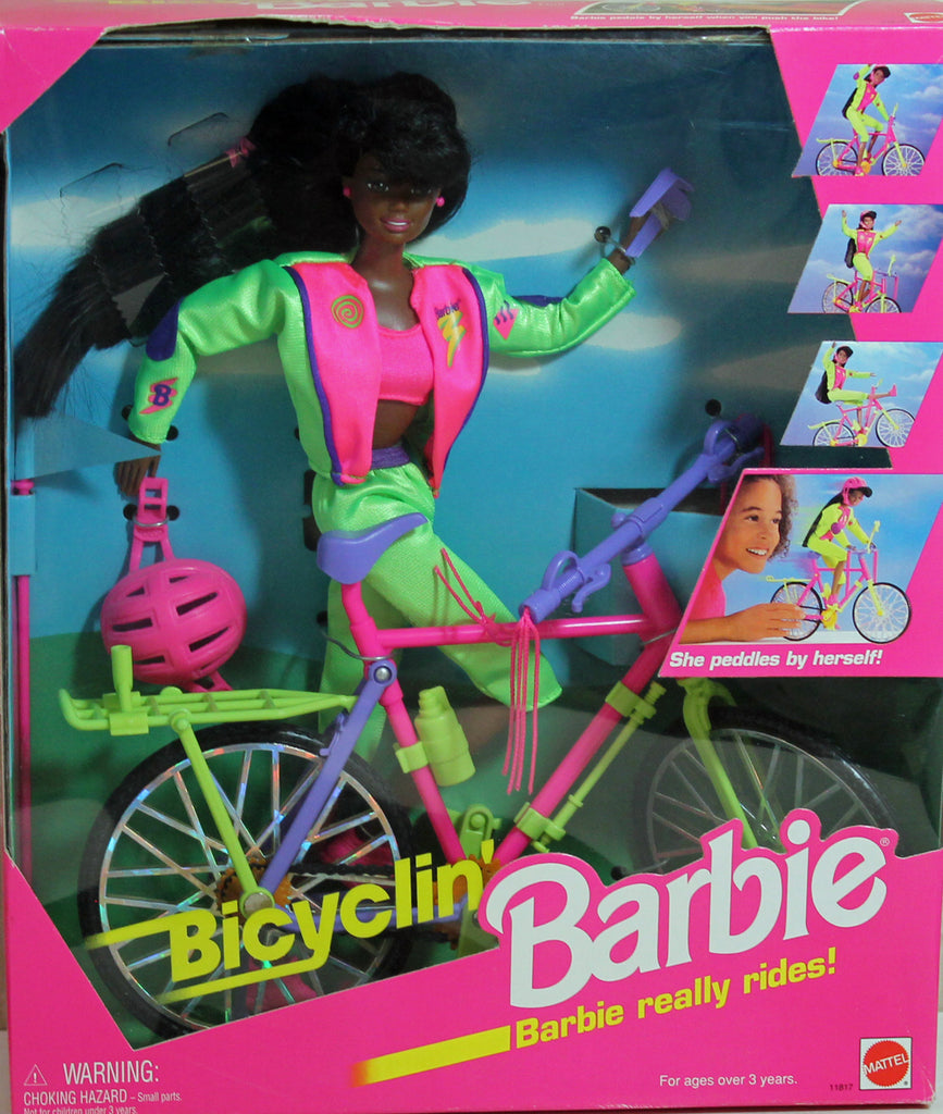 Bicicleta Barbie e seus filhotes Mattel CLD94 — Playfunstore