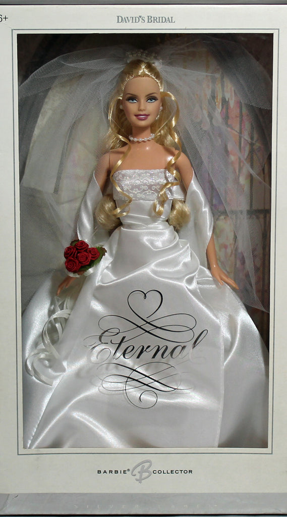 Barbie David's Bridal BRUNETTE Unforgettable Bride Wedding Doll