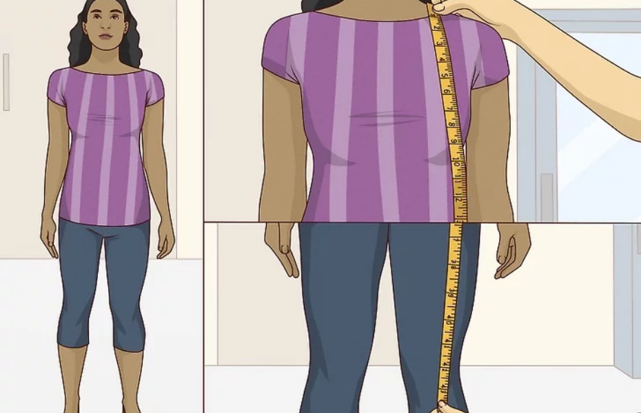 Измерение длины платья