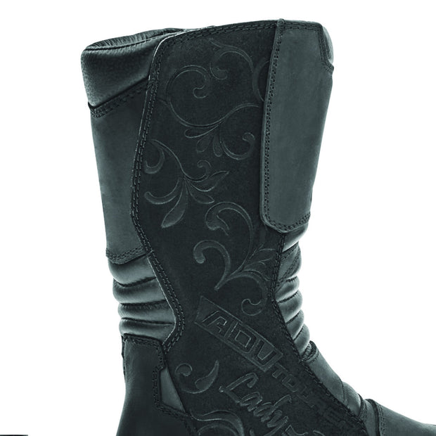 ladies adventure motorcycle boots