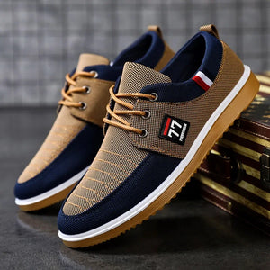 Men's Lightweight Breathable Canvas Shoes - JEMUNAH