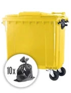 660 Litre Wheelie Bin