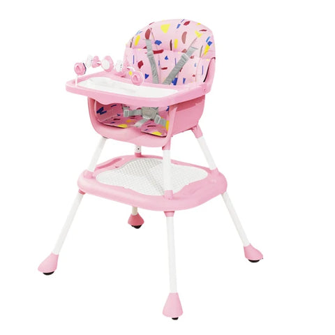 Stolica za bebe Hranilica za bebe 5u1 Rozi