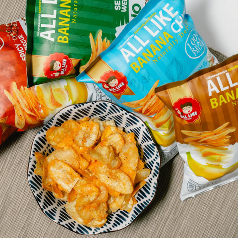 All Like Banana Chips for office pantry snacks and corporate gifting