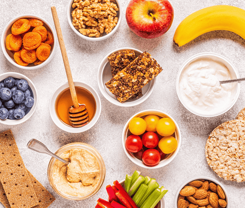 Healthy snack options for office pantry