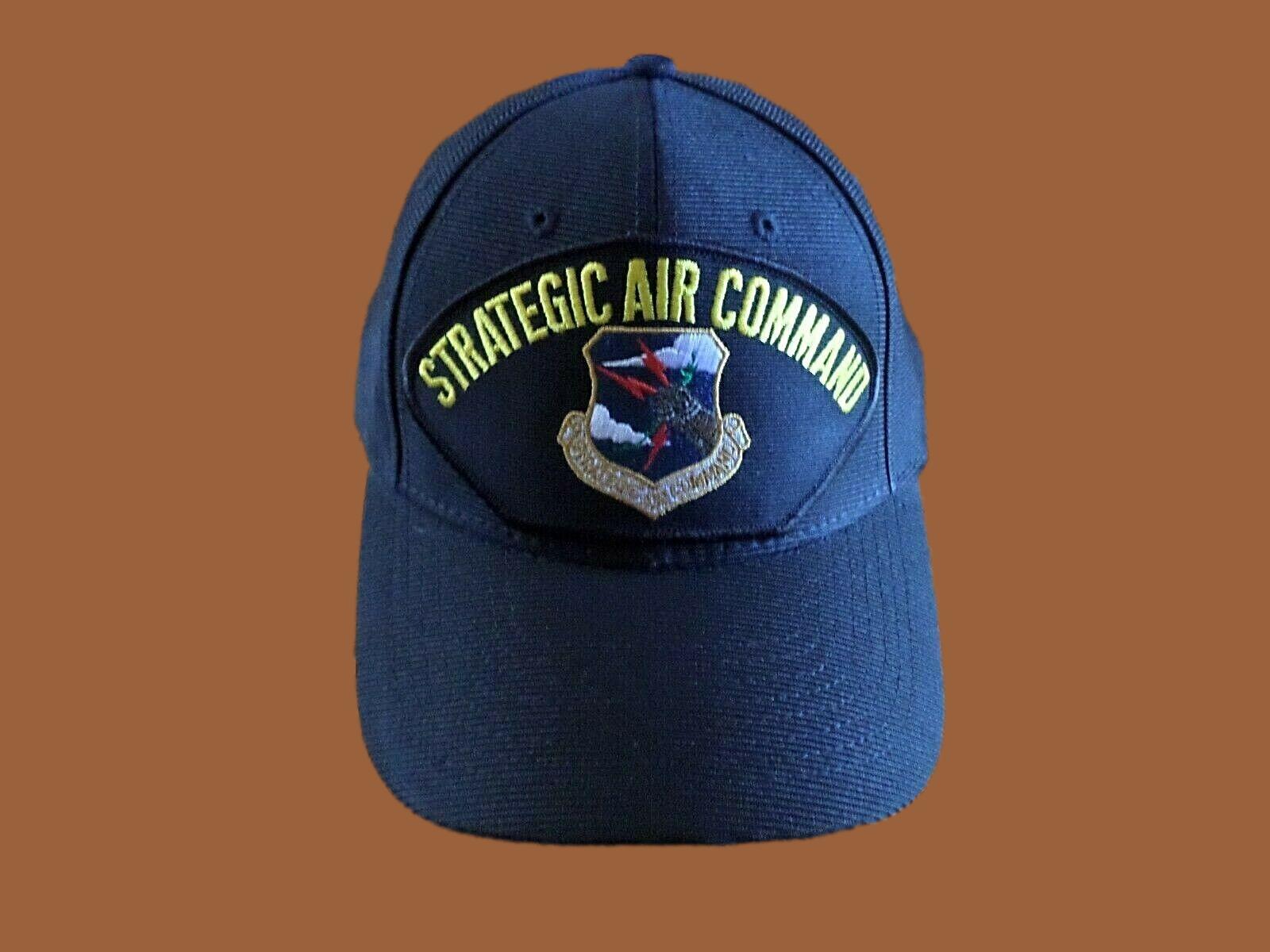 U.S AIR FORCE SAC MILITARY HAT OFFICIAL BALL CAP STRATEGIC AIR COMMAND USA  MADE