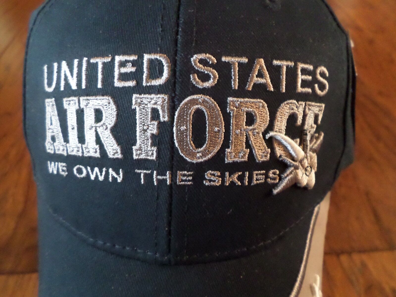 NEW U.S AIR FORCE RETIRED COYOTE BROWN HAT 3D EMBROIDERED BALL CAP