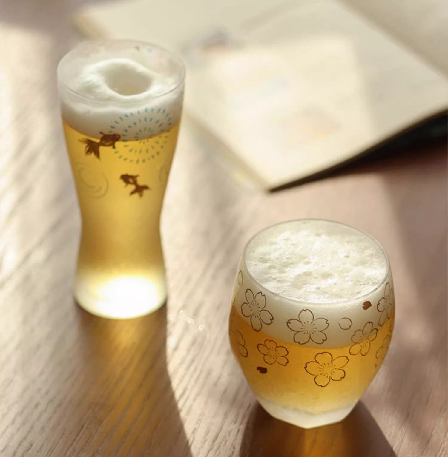 ADERIA Frosted Beer Mug