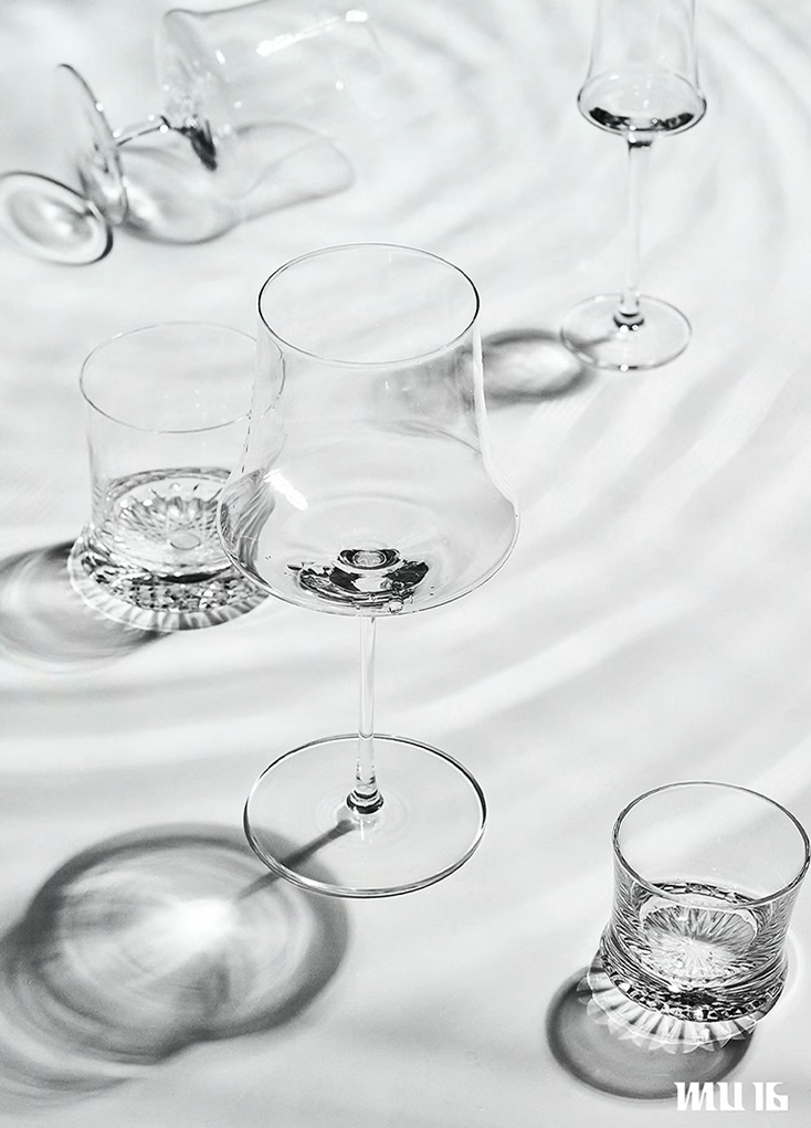 MU16 Ripples Series Champagne Glasses 2 Pieces