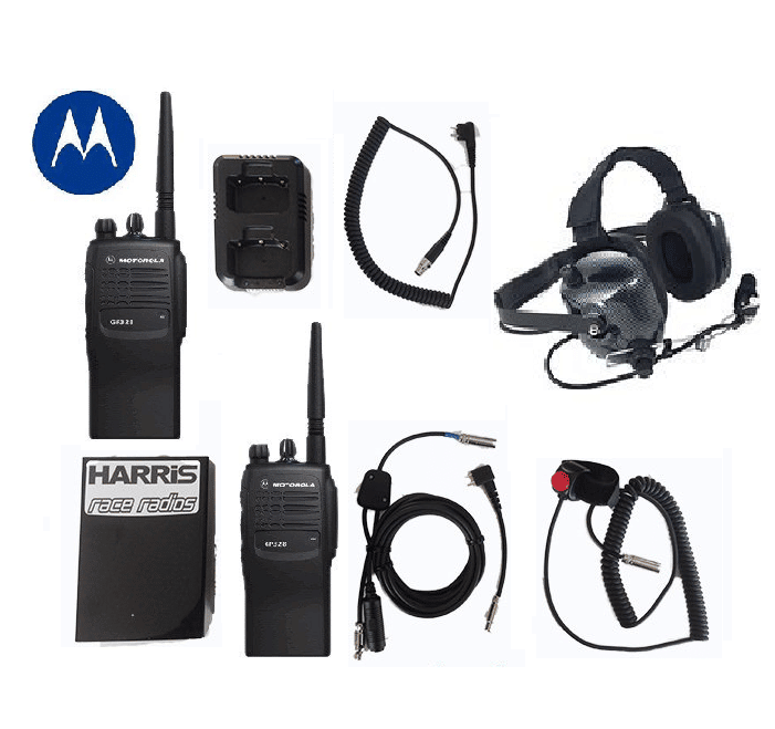 Motorola analog entry level Motorsport radio system