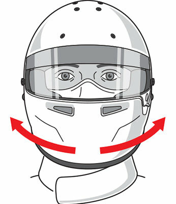 How to correctly fit a motorsport helmet