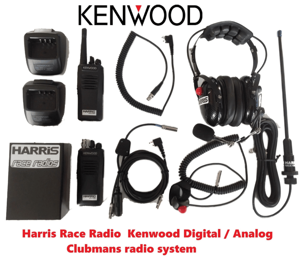 Harris Race Radios Kenwood Clubmans Digital Complete Radio System