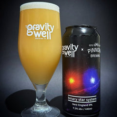 Binary Star System - Collaboration beer between Gravity Well & Pinnora Brewing