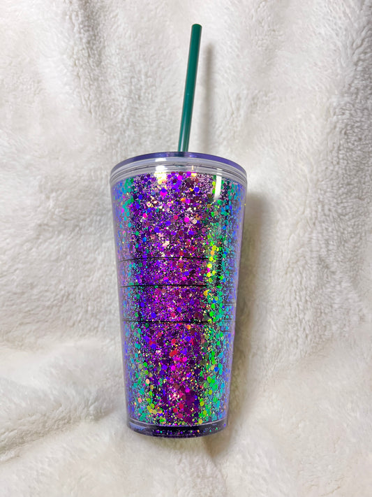 24 oz. Louis Vuitton Snowglobe Tumbler