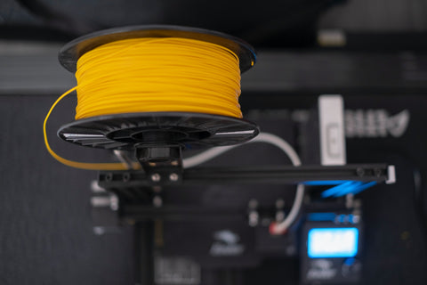 PETG Filament in a 3D printer