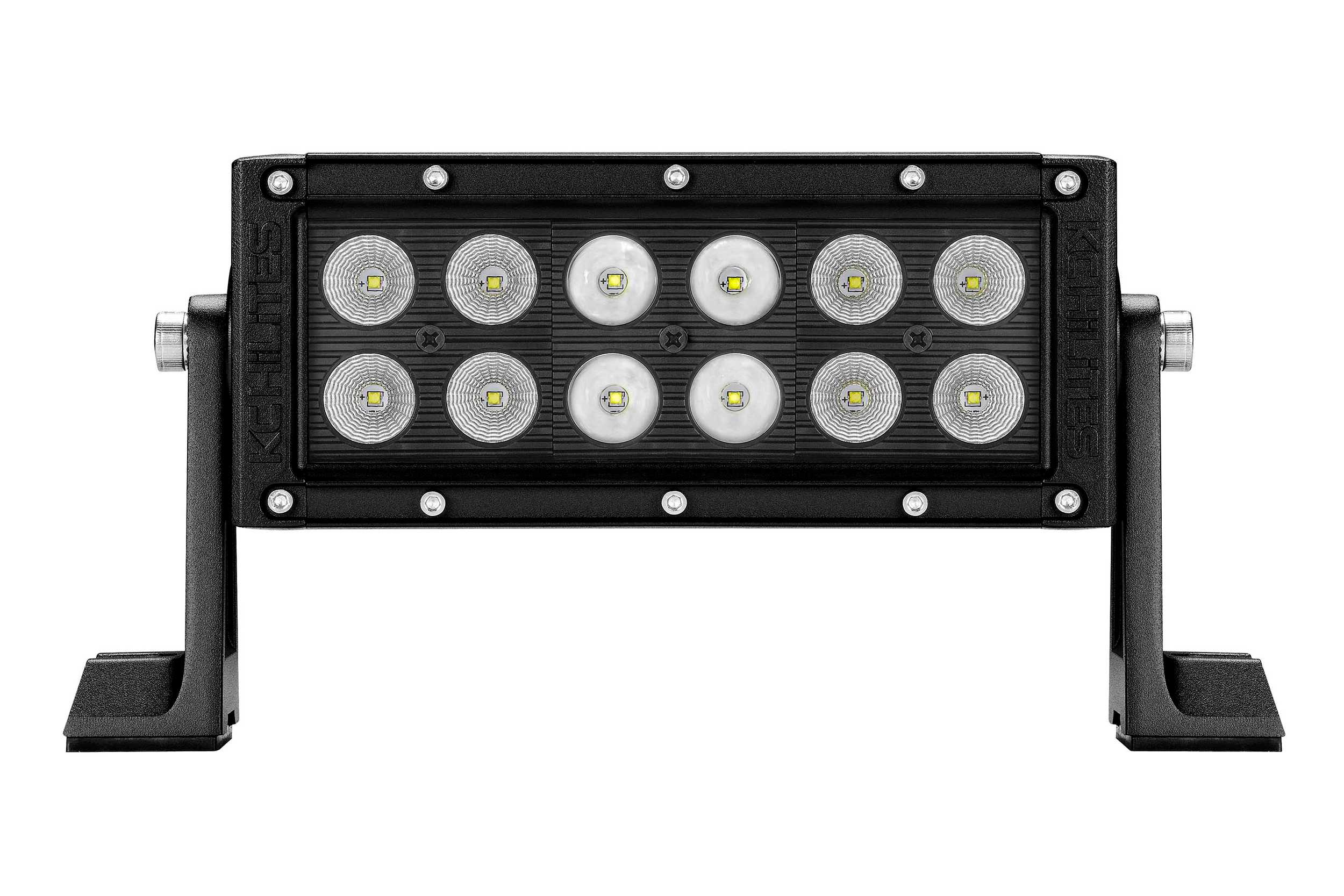 KC Hilites C-Series LED Lights: (C2 / 2in / 20w Flood / Pair)