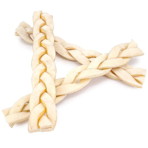 Beef Cheek Twists - 6 Count - Chews4paws