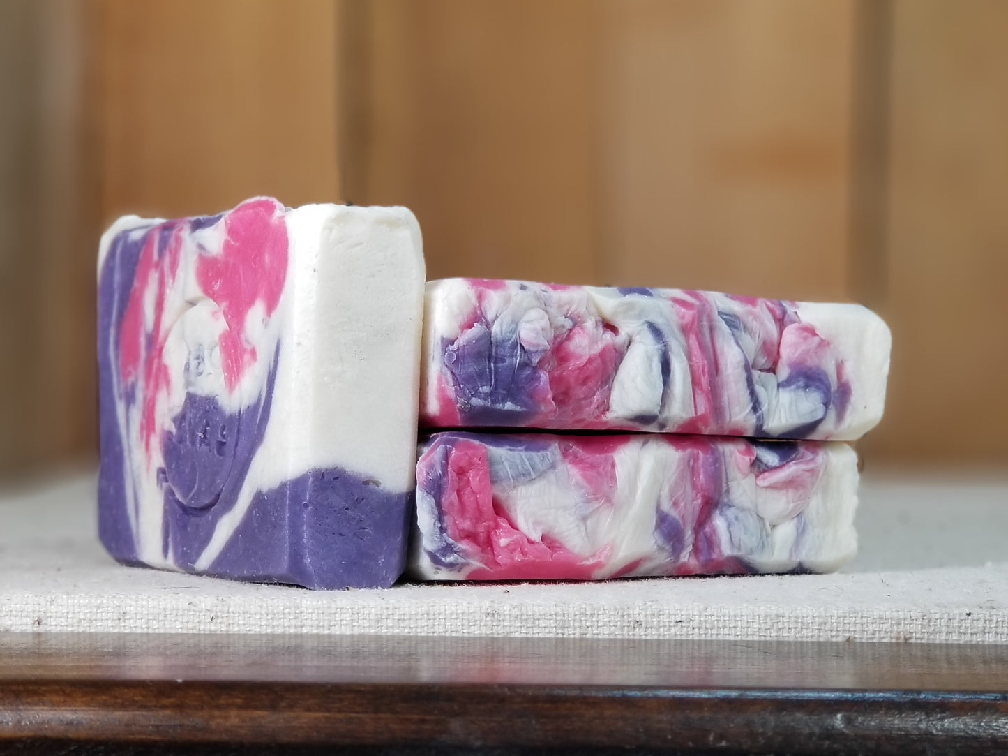 "Viola" - Red Raspberry Scented Soap
