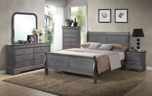 Louis Philippe Black Bedroom — Lifestyle Furniture