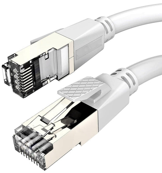 Outdoor Cat 7 Ethernet Cable 30m, Cat7 Ethernet Cable Rj45 Lan