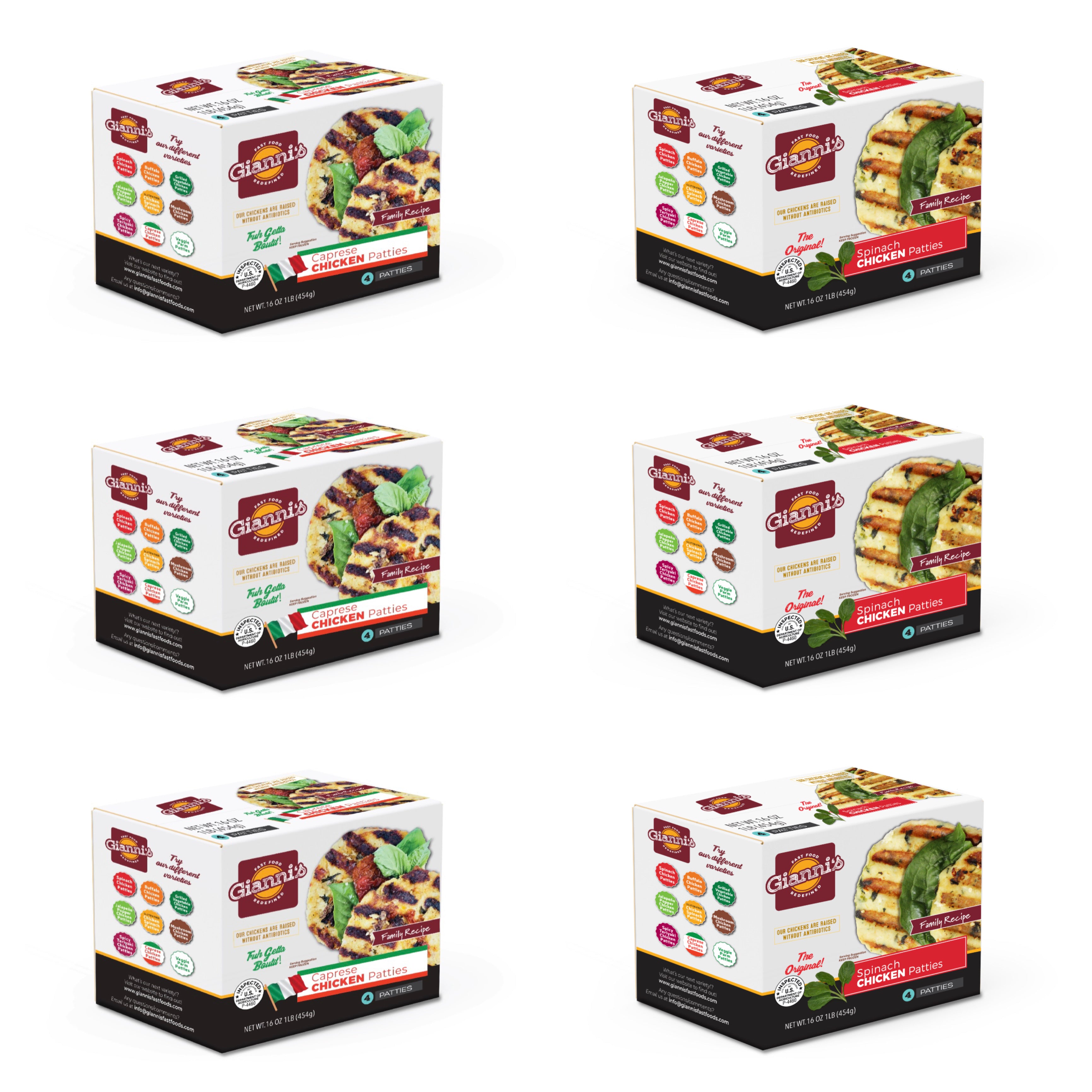 Mediterranean Variety Pack - Giannis Fast Food Redefined product image