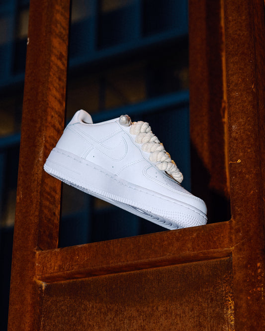 Air force 1 rope laces white – Kosmo studio