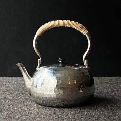 Antique Pewter Tea Kettle