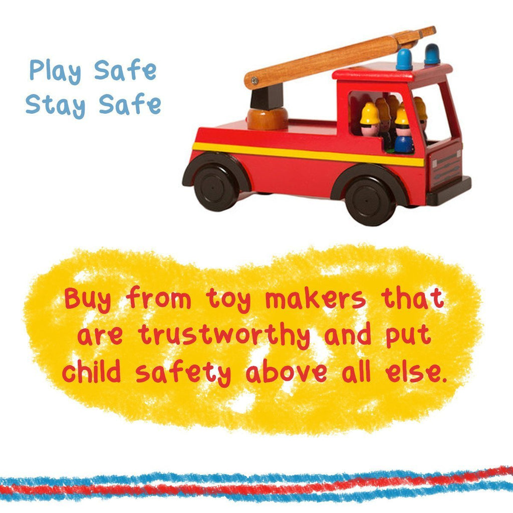 Play safe. Stay safe. The toddler toys for safety. Shumee