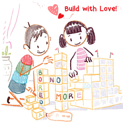 puzzle and blocks for toddlers