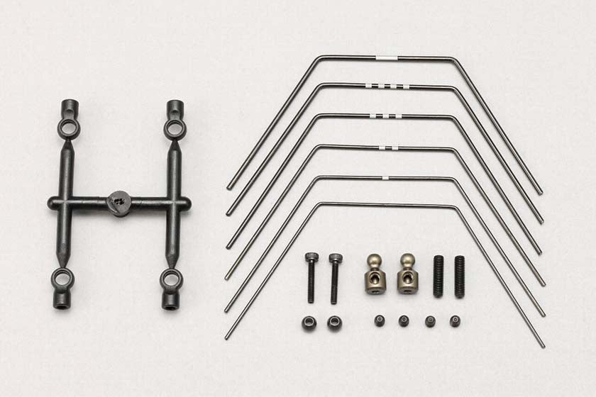 Yokomo Z2-412R3A Stabilizer bar set(6pcs) for YZ-2DTM3/CAL3 Rear LD arm MR-015 Parts