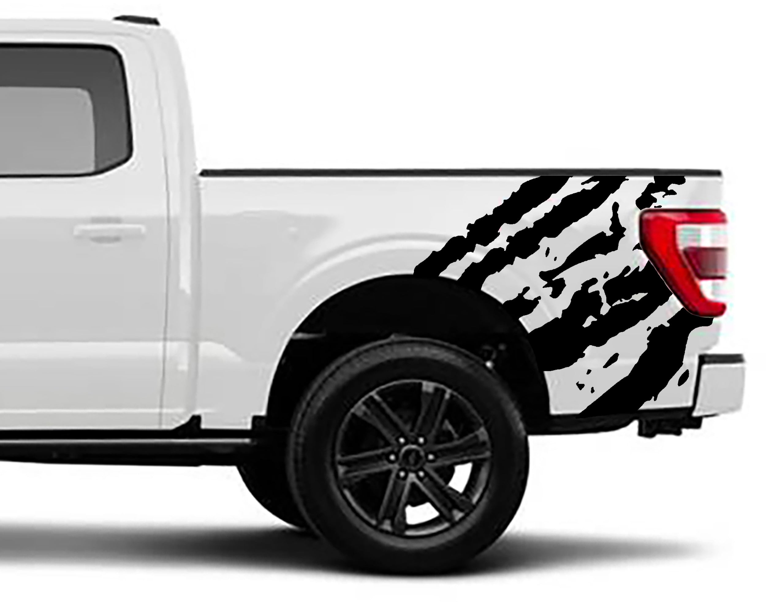 Ford F-150 Bear Bed Decals (Pair) : Vinyl Graphics Kit Fits (2021-2023