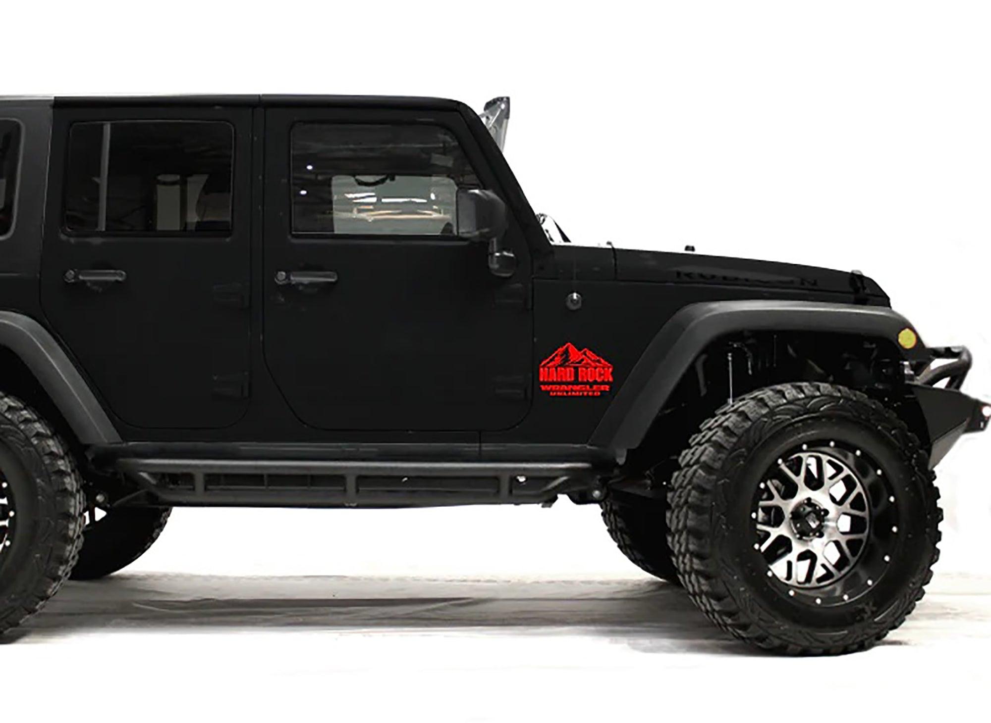 Jeep Wrangler JK (2007-2018) Custom Decals, Graphics and Stickers - Ha