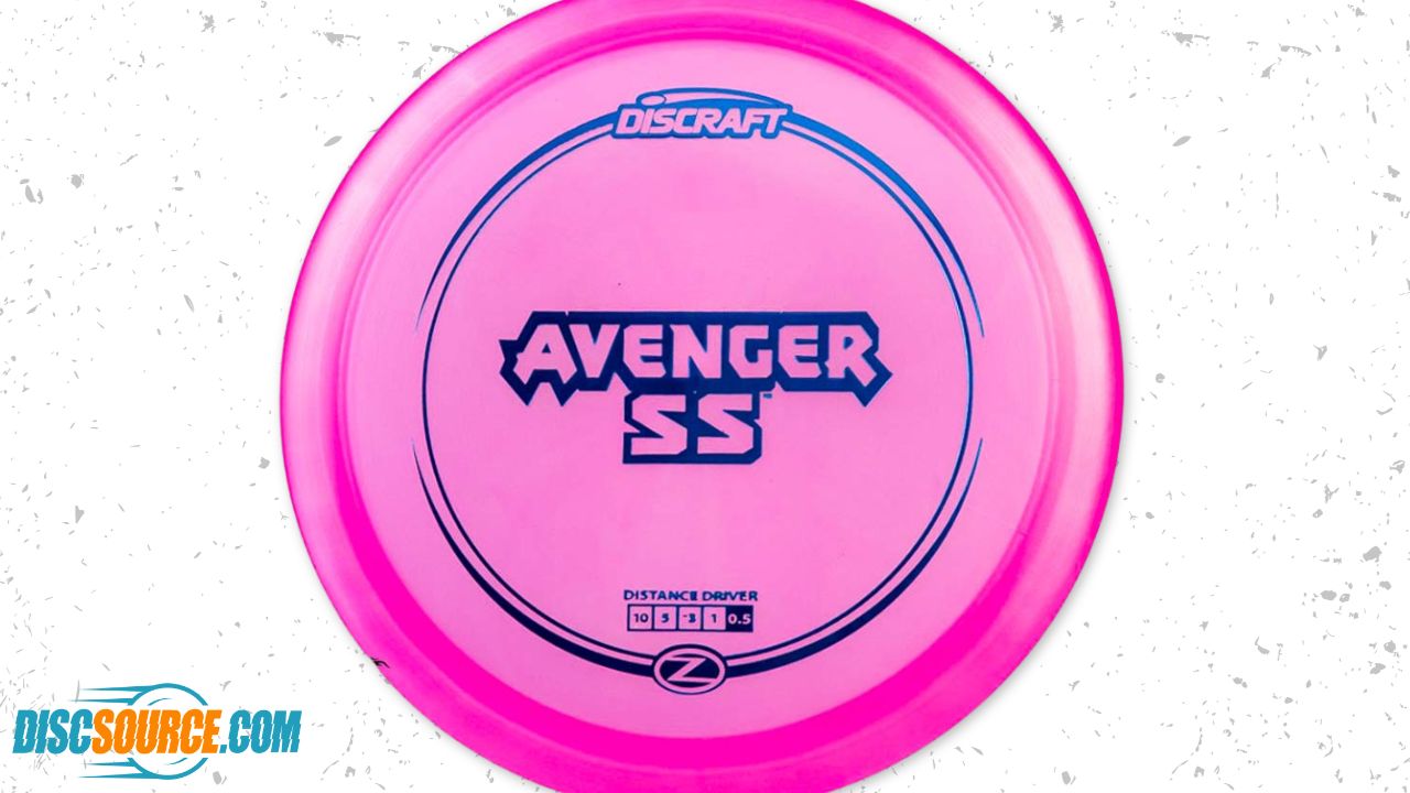 A Pink Discraft Avenger SS with a blue stamp