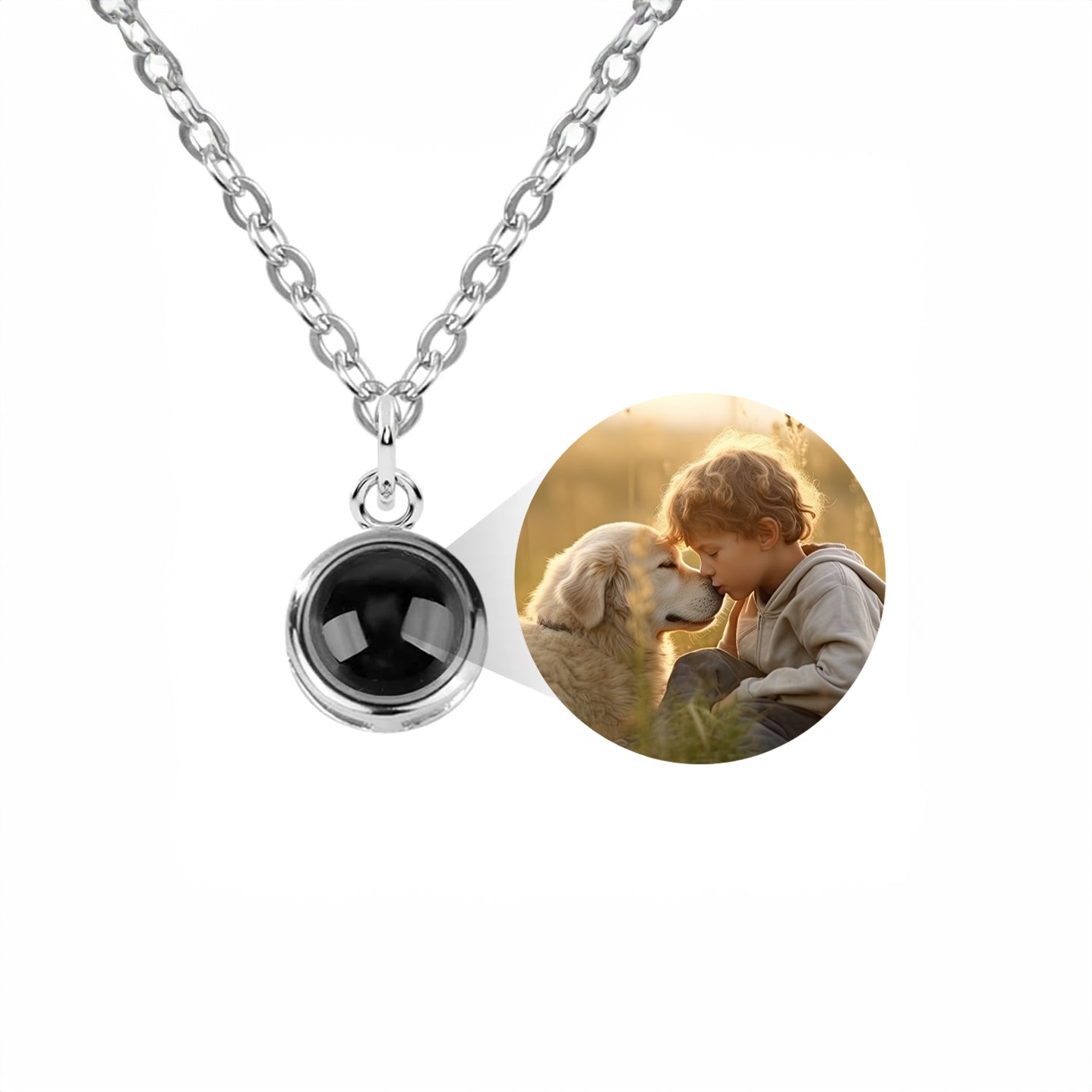 PERSONALIZED CUSTOM PROJECTION NECKLACE – Luxuriant Time