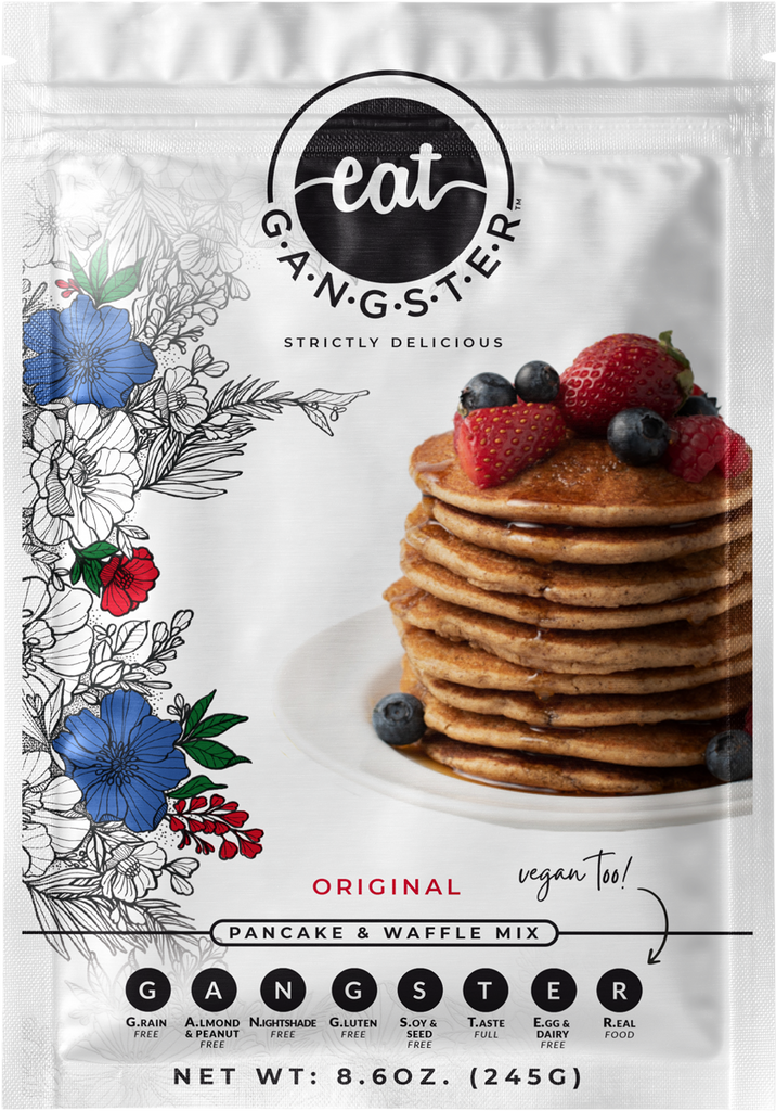 EAT GANGSTER // Pancake and Waffle Mix  oz — FullyHealthy