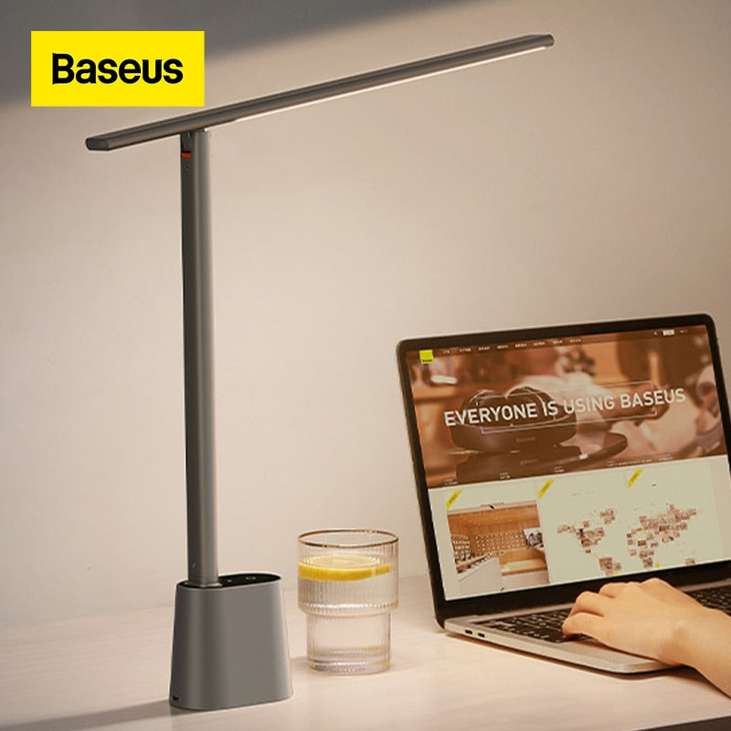 LAOPAO Double Head LED Desk Lamp EU/US Architect Desk Lamps Office 24W  Brightest 5Color Modes