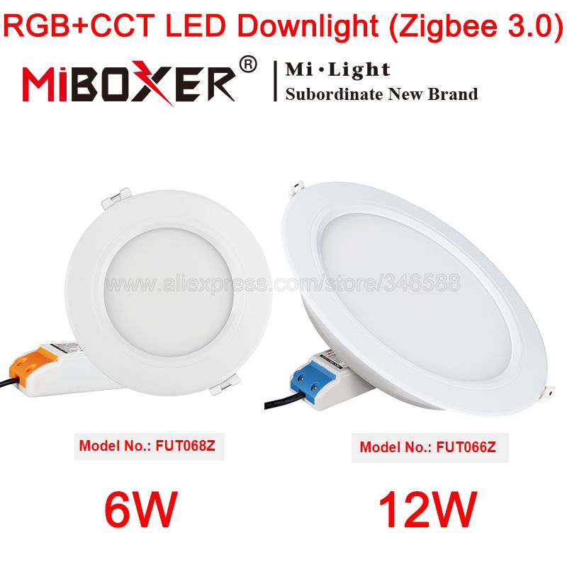 Downlight LED - Zigbee 3.0 6W RGB+CCT - FUT068Z - MiBoxer