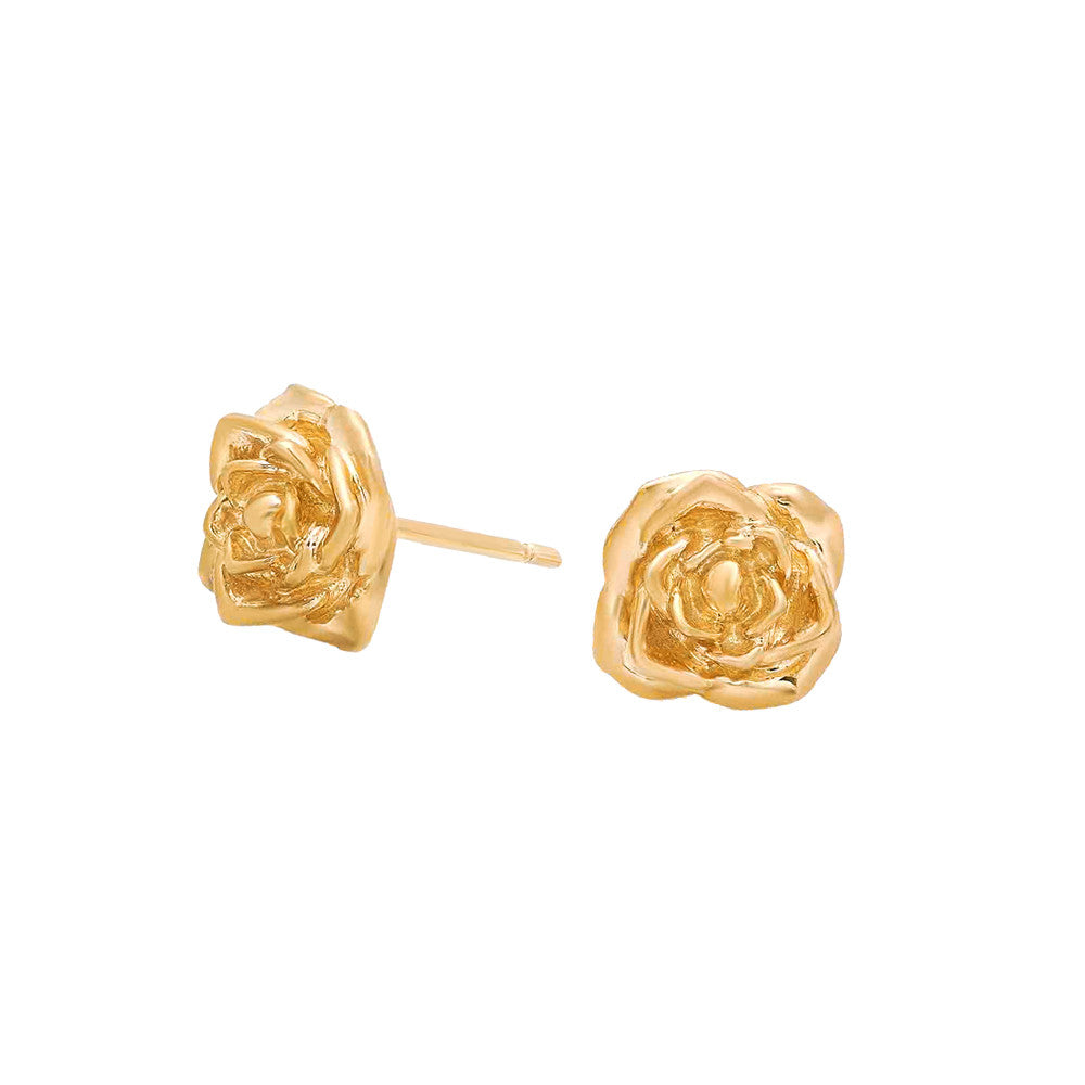 Wren Rose Stud Earrings - ICONERY