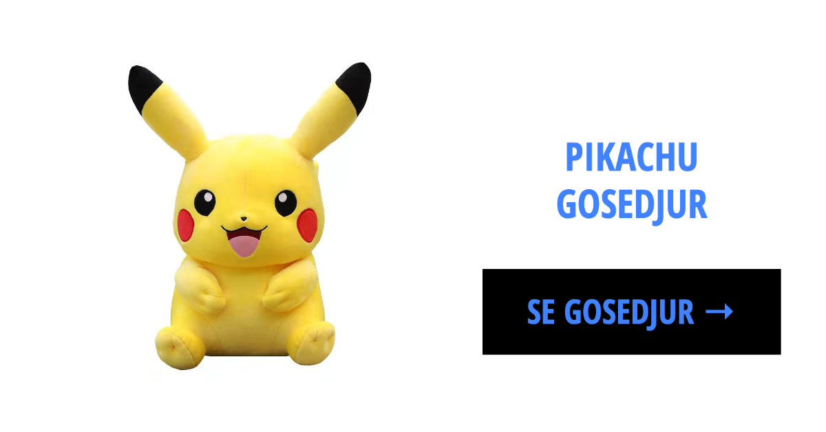 Pokémon Mjukisdjur Pikachu