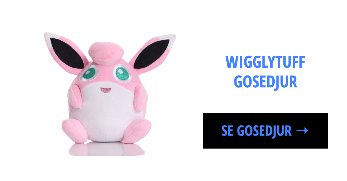 Pokémon Mjukisdjur Wigglytuff