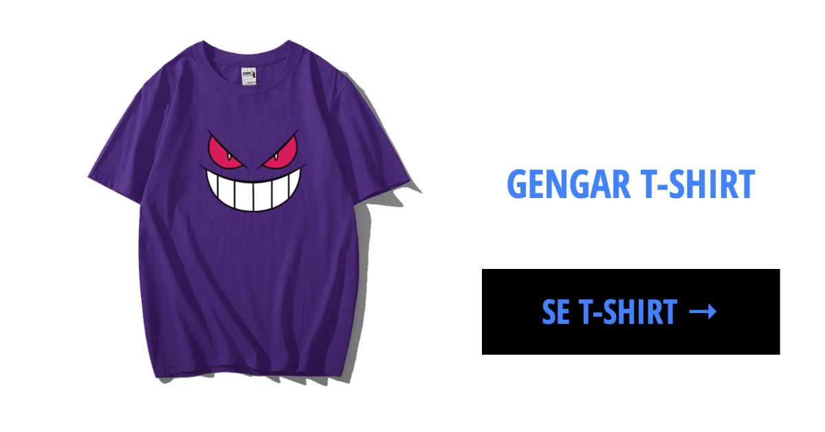 T-Shirt Pokémon Gengar