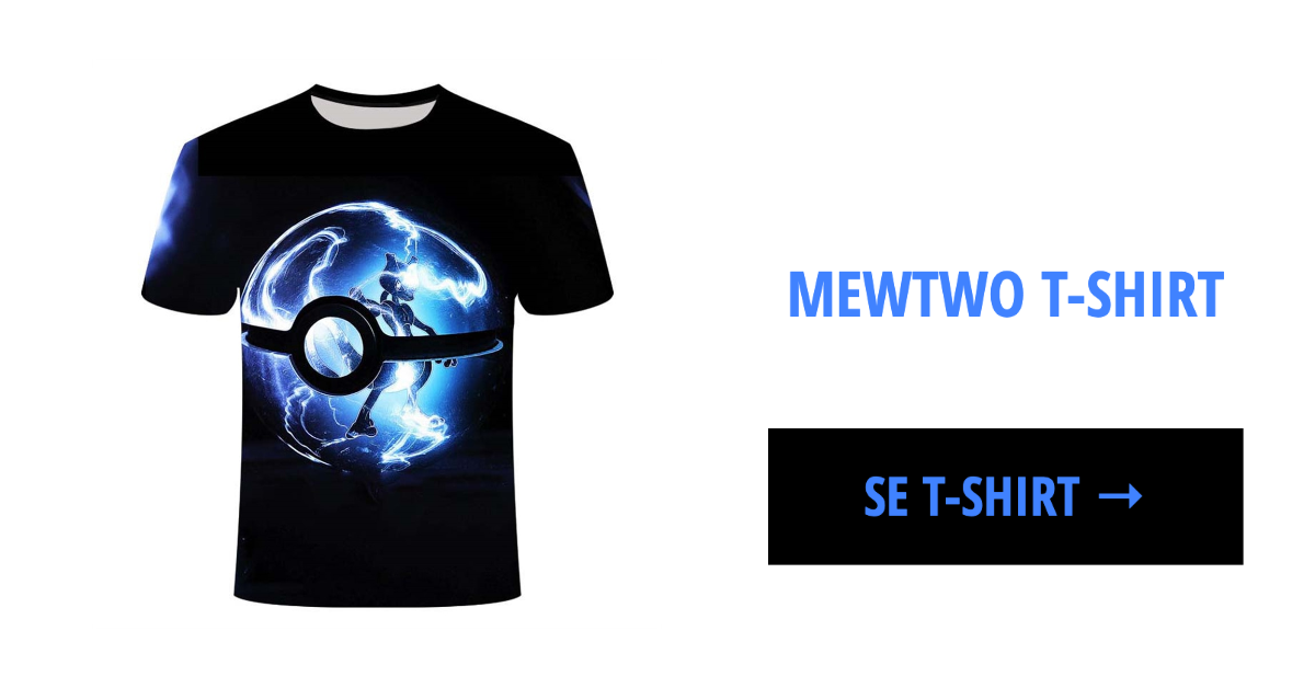 T-Shirt Pokémon Mewtwo