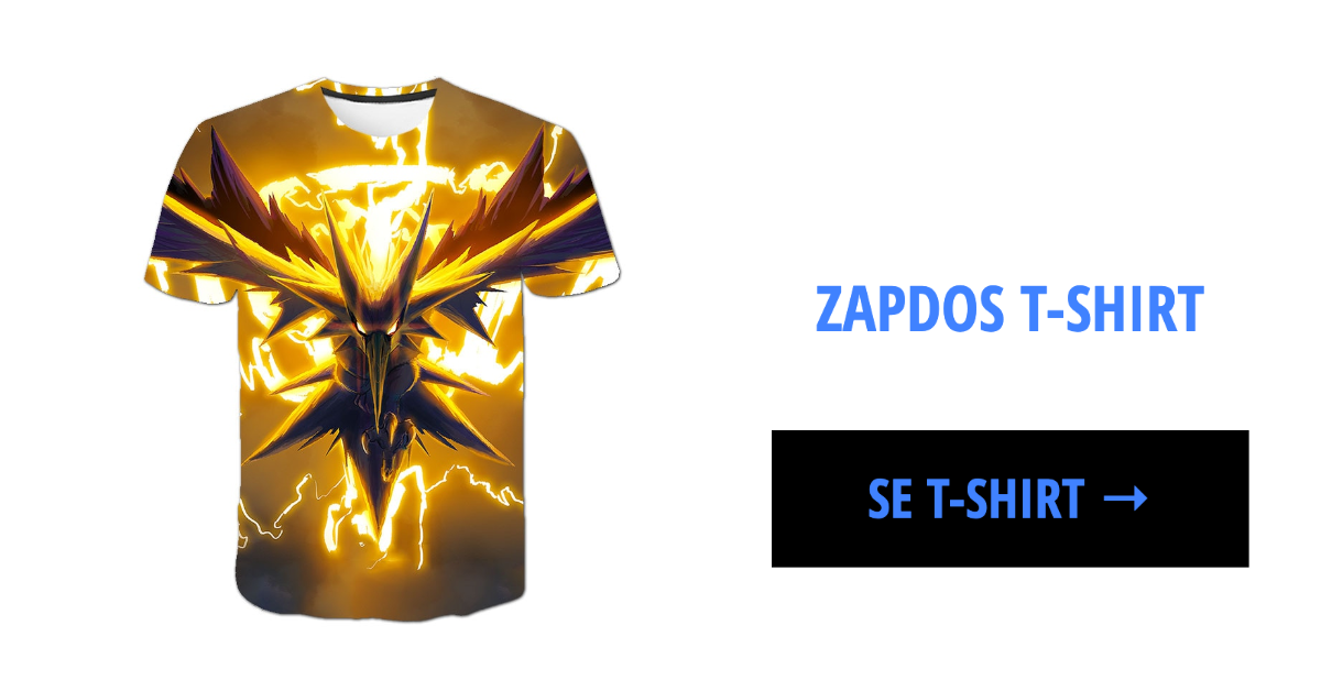 T-Shirt Pokémon Zapdos