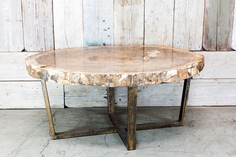 Petrified Wood Coffee Table petrified wood coffee table