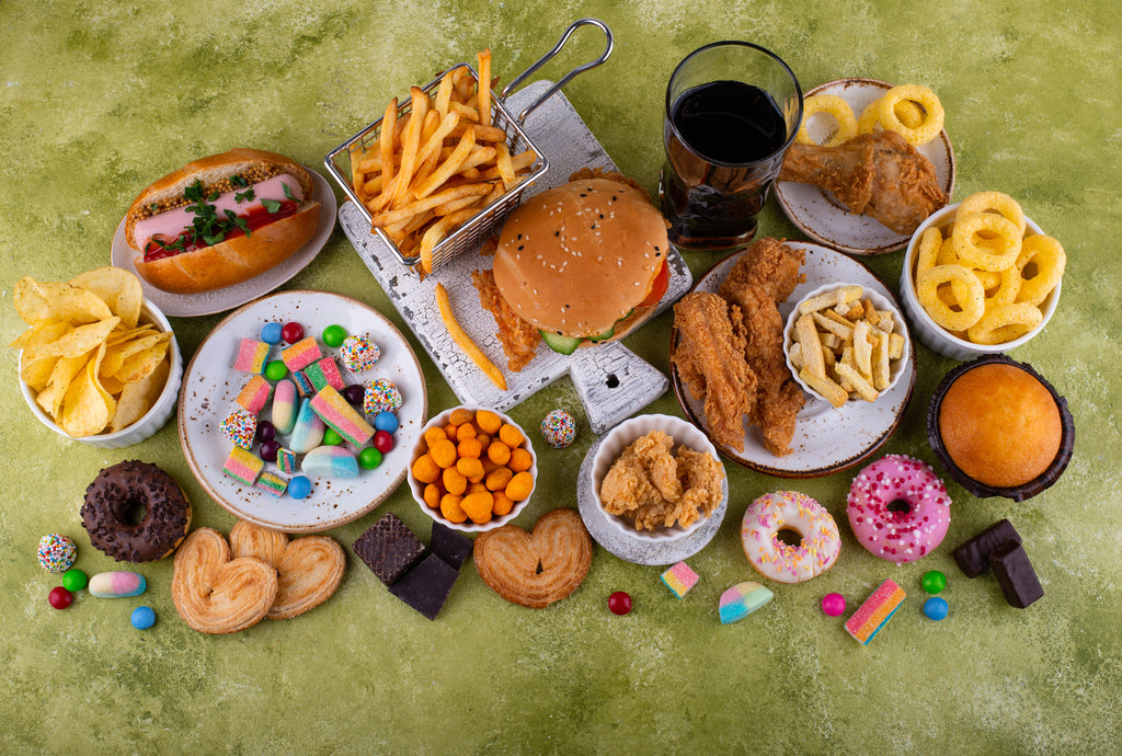 assortment-of-various-unhealthy-junk-food