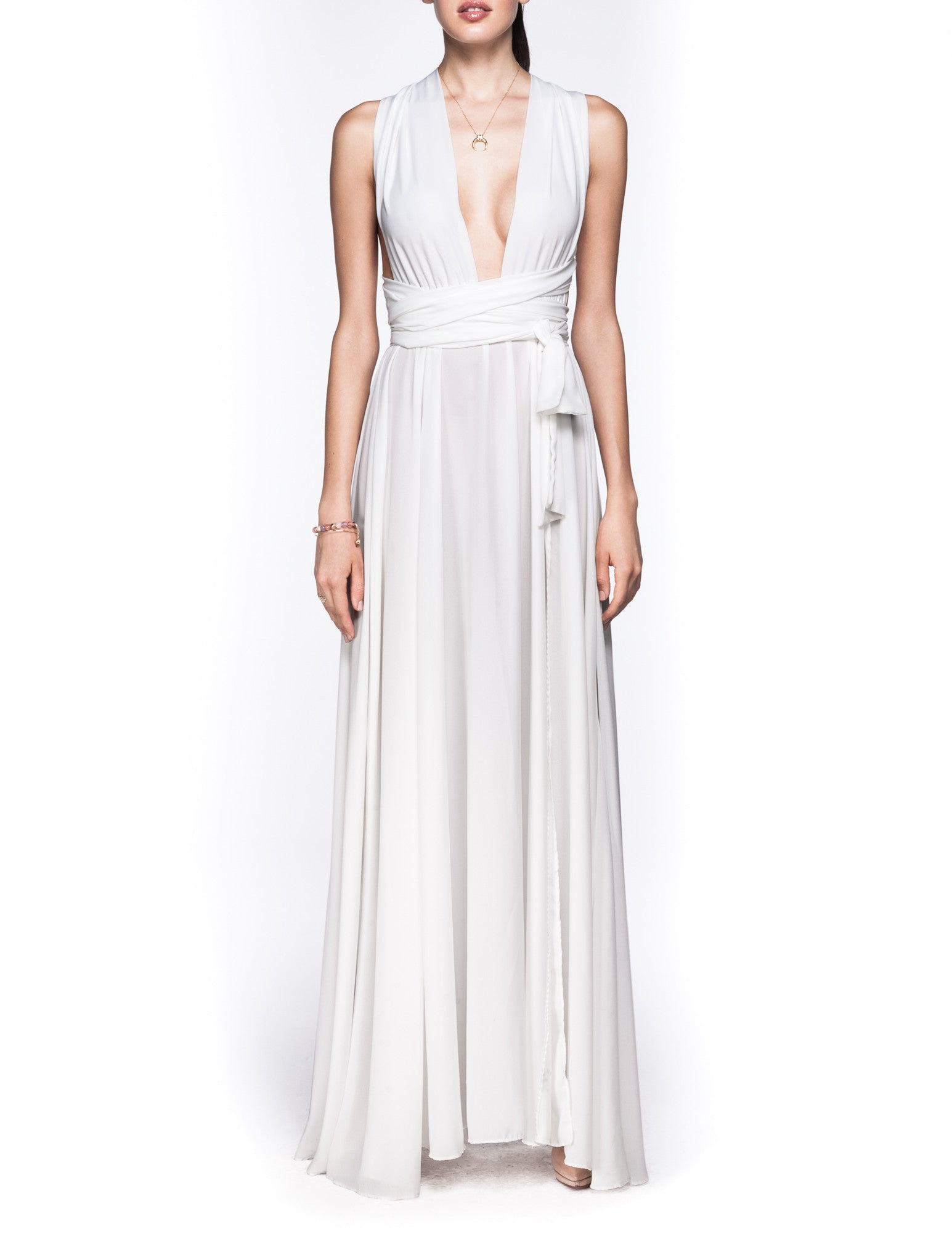 Belle Dress White – Contessa LA
