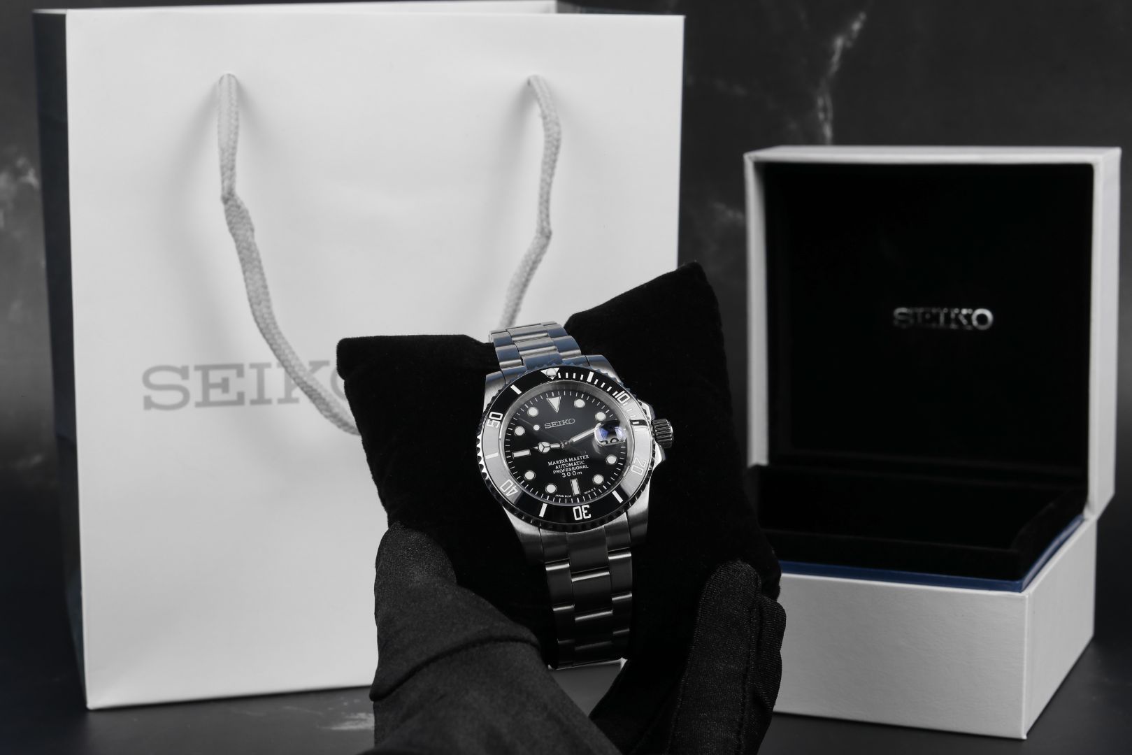 Seiko Mod Submariner Custom Watch – instincttime