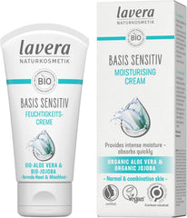 The basis sensitive moisturiser is water-based and hydrating for skin