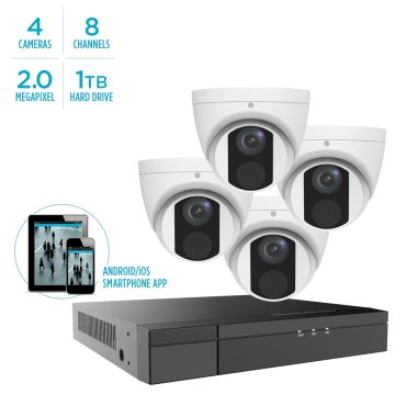 HD 4 Camera System with Installation